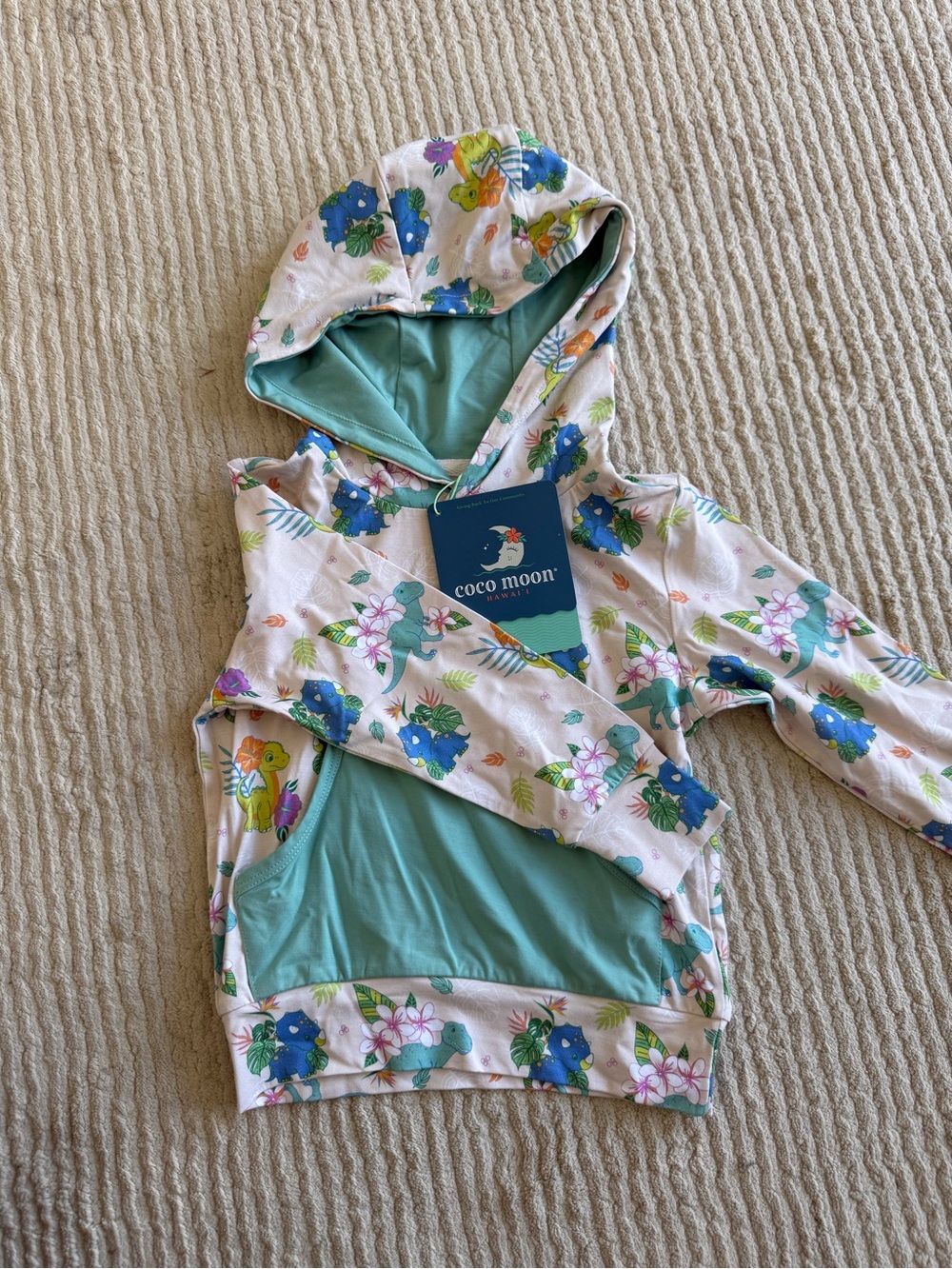 Coco Moon Dino Hoodie